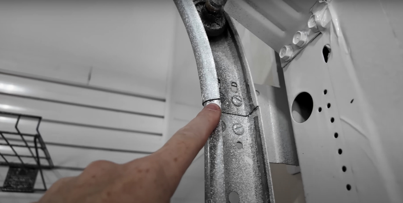 Garage Door Track Repair ensuring smooth operation and safety with expertly aligned tracks.