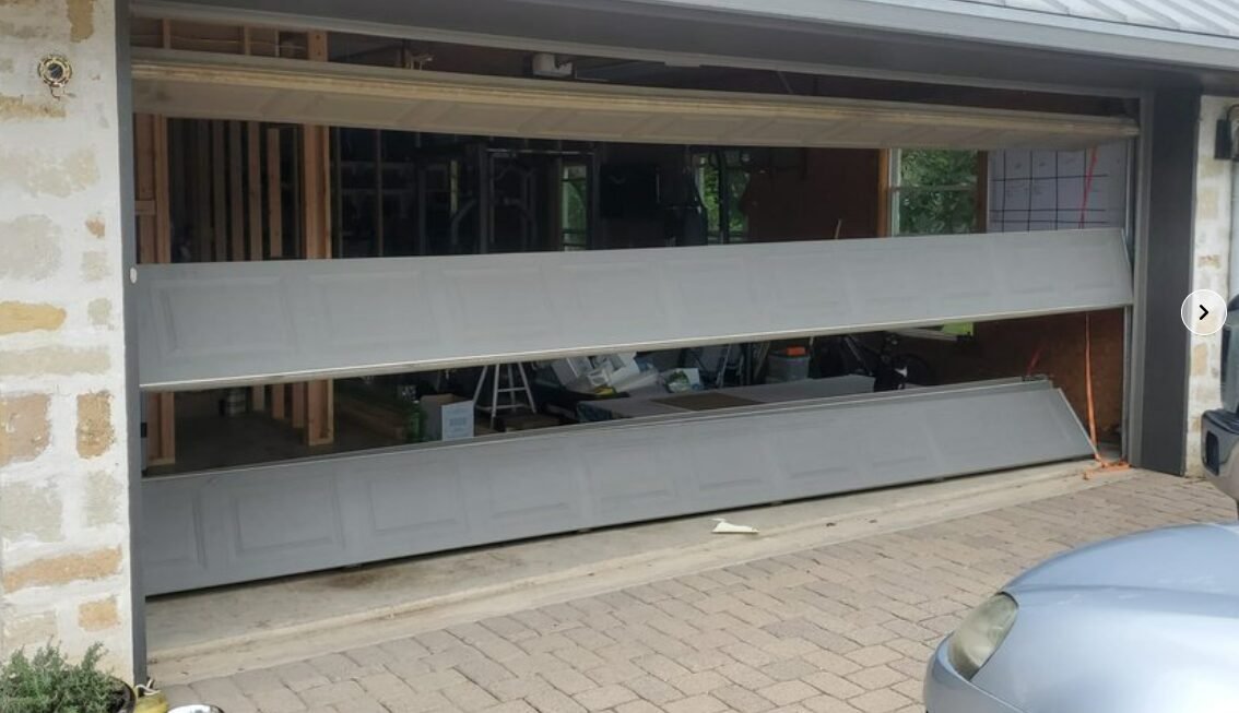 Garage Door Panel Repair