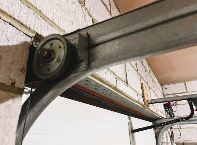 Garage Door Track Alignment